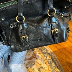 Black Dooney and Bourke leather handbag